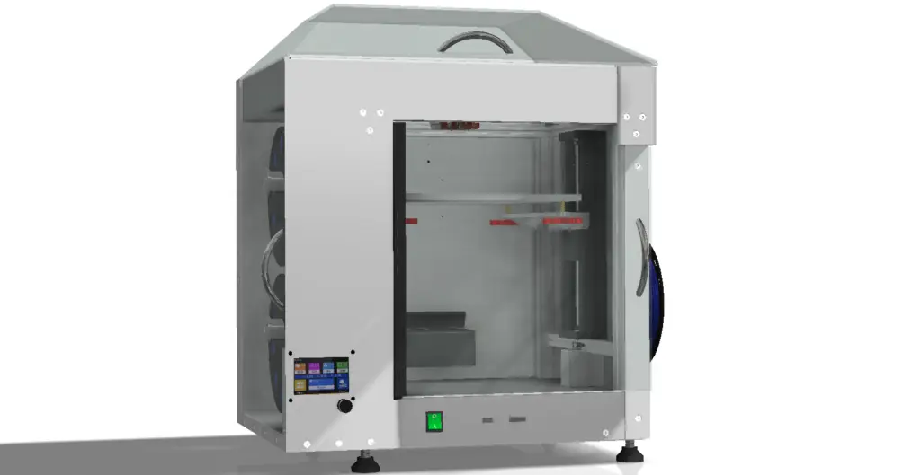 3d Printer heated chamber